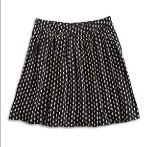 Lucky Brand Woodstamp Flirty Floral Circle Skirt